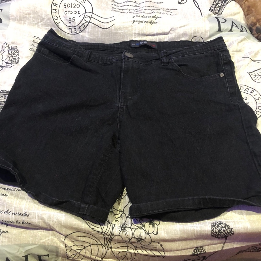 Black shorts